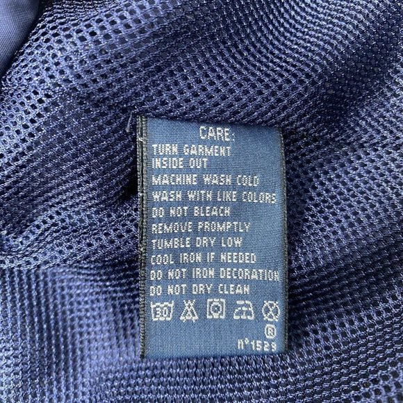 POLO Ralph Lauren US Open 2012 Big Pony Logo Windbreaker Jacket Medium - Picture 8 of 9